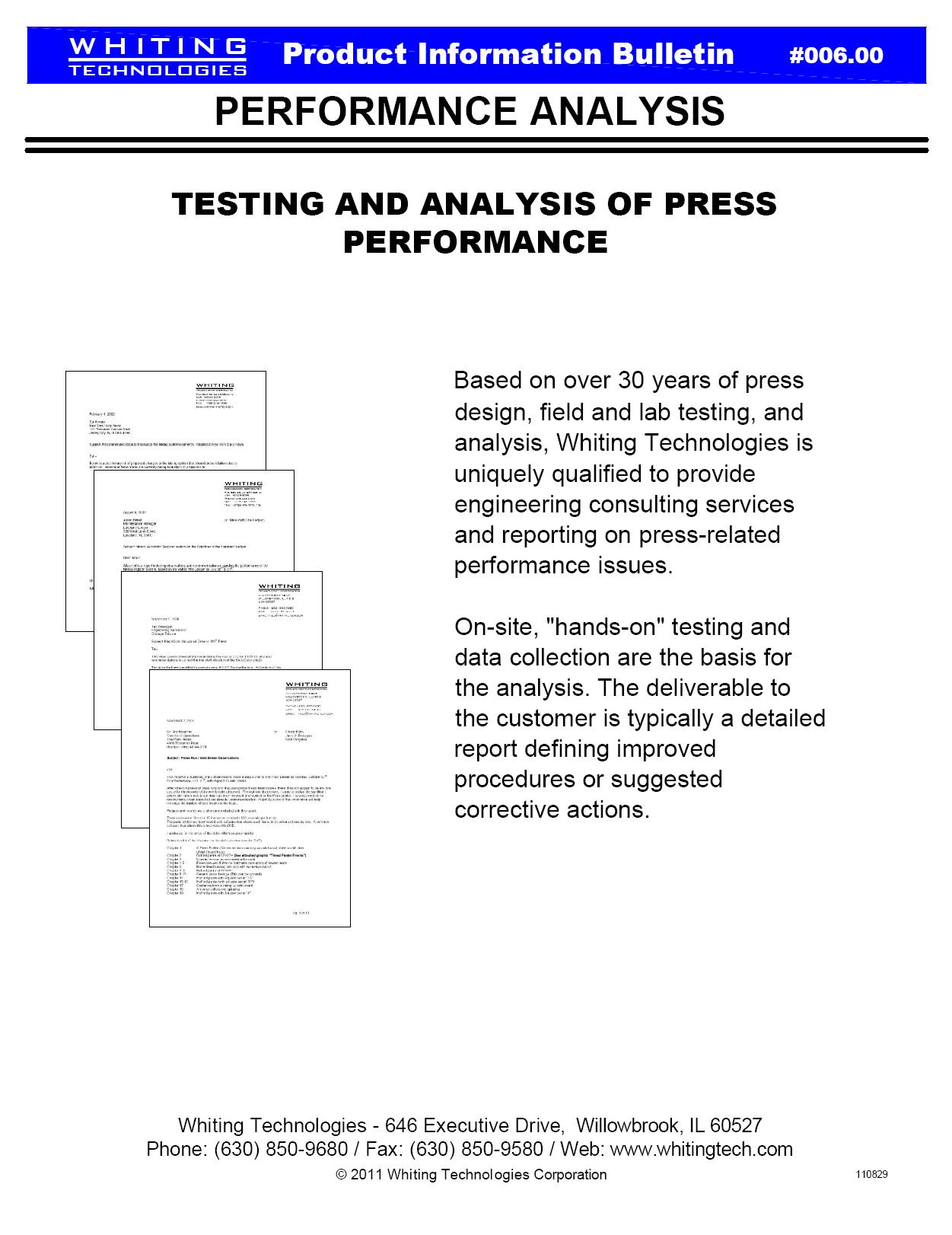 Performance Analysis